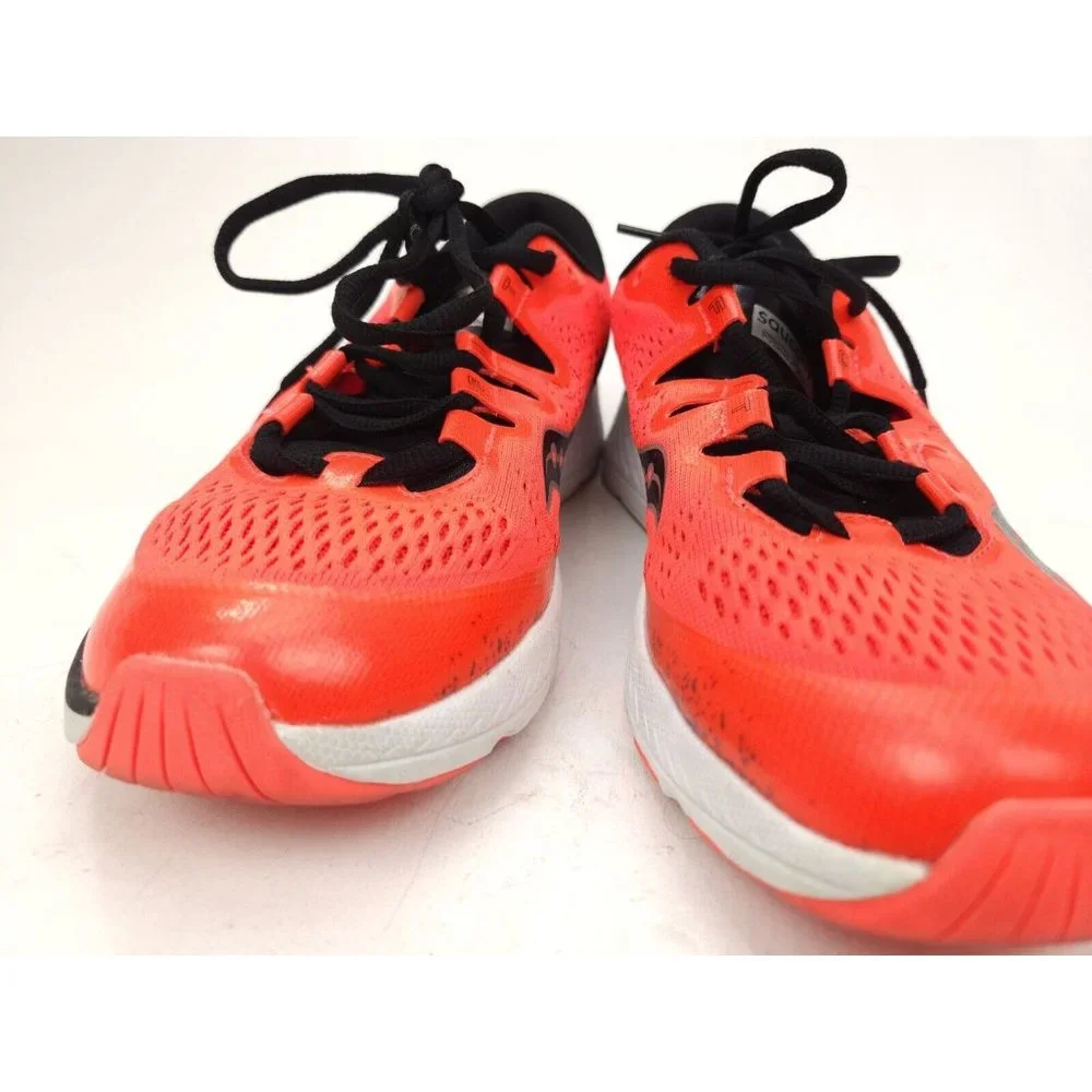 Saucony Shoes Freedom ISO Everun Men's Size 5 M Sneakers Orange/Pink Running
